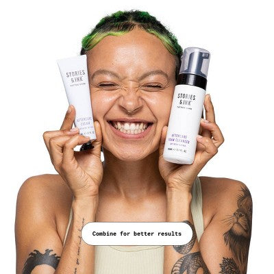 Stories & Ink Repairing Aftercare Foaming Body Cleanser 5.07 fl oz - New This is Beauty US
