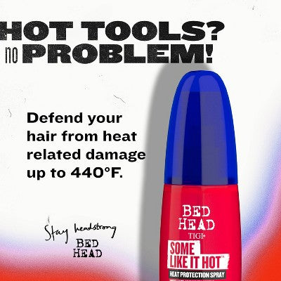TIGI Bed Head Some Like It Hot Heat Protection Spray for Heat Styling 3.38 fl oz - New This is Beauty US