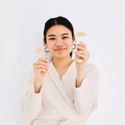 Mei Apothecary Jade Facial Roller Beauty Tool 1ct - New This is Beauty US