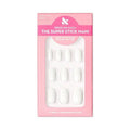 Olive & June Fake Nails XS Squoval Swan 32ct - New This is Beauty US