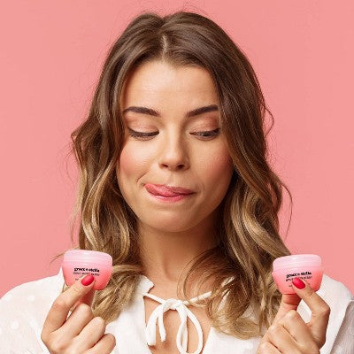 Grace & Stella Nourishing Berry Lip Mask 0.7oz/3ct - New This is Beauty US