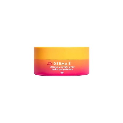 derma e Vitamin C Bright Eyes Hydro Gel Patches 60ct - New This is Beauty US