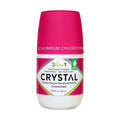 Crystal 3-in-1 Natural Mineral Roll-On Deodorant Unscented 2.25 fl oz - New This is Beauty US