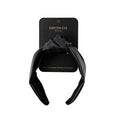 Kristin Ess The Luxe Vegan Leather Headband Black - New This is Beauty US