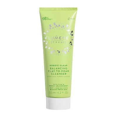 Lumene Nordic Clear Tyyni Balancing Clay-to-Foam Cleanser 4.2 fl oz - New This is Beauty US
