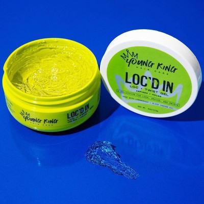 Young King Hair Care Loc and Twist Hair Gel 4oz - Imperfect Container This is Beauty US