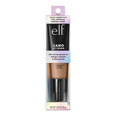 e.l.f. Camo CC Cream 370 N Medium 1.05oz - Imperfect Box This is Beauty US