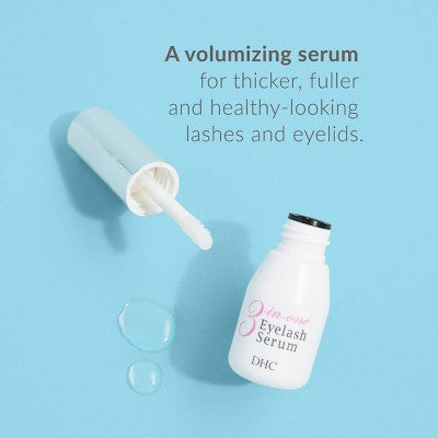 DHC 3-in-1 Eyelash Serum for Lashes, Roots and Eyelids 0.80 fl oz - New This is Beauty US