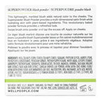 Well People Superpowder Blush Wild Fig 0.17oz - Imperfect Box This is Beauty US