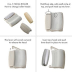 Tweezerman 3-in-1 Skin Revival Roller Kit - New This is Beauty US