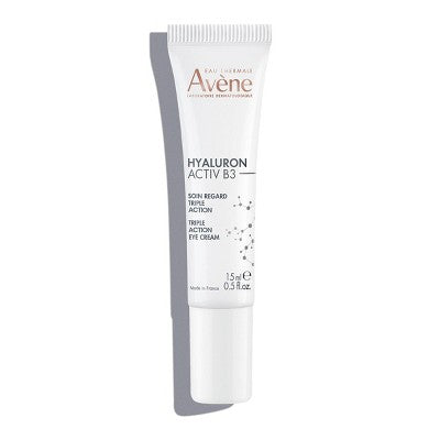 Avene Hyaluron Activ B3 Triple Action Eye Cream with Hyaluronic Acid & Niacinamide 0.5 fl oz - New This is Beauty US