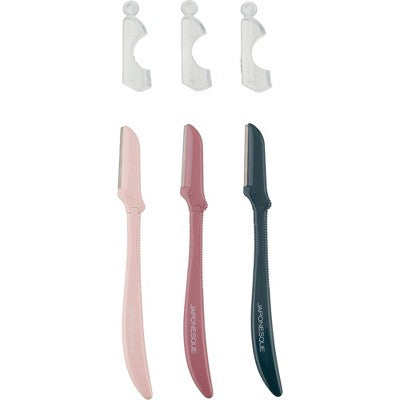JAPONESQUE Precision Dermaplaner Facial Brush Razors 3ct - New This is Beauty US