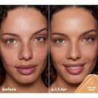 e.l.f. Halo Glow Skin Tint Light Coverage Foundation SPF 50 7 Medium Warm 1 fl oz - Imperfect Box This is Beauty US