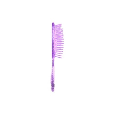 UNbrush Mini Glitter Detangling Hair Brush Amethyst Lavender - New This is Beauty US
