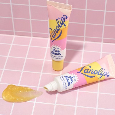 Lanolips Sun Balm SPF 30 Tropical 0.44oz - New This is Beauty US