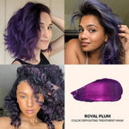 Overtone Royal Plum Daily Conditioner- Semi-Permanent Purple Hair Color  4.5 oz - New This is Beauty US