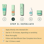 Rael Miracle Clear Brightening Triple Acid Face Exfoliant Gel-Serum 1.7oz - New This is Beauty US