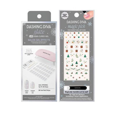 Dashing Diva Glaze Starter Nail Art Gummy Bear + Magic Pick Nail Art  32ct - New This is Beauty US