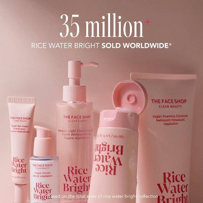 The Face Shop Rice Water Bright Vegan Cream 1.69 fl oz - New This is Beauty US