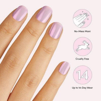 Dashing Diva Glaze Semi-Cured Gel Nail Polish Strips Unicorn Glaze 32ct - New This is Beauty US