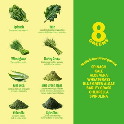 8Greens Super Greens Powder 175g - New This is Beauty US