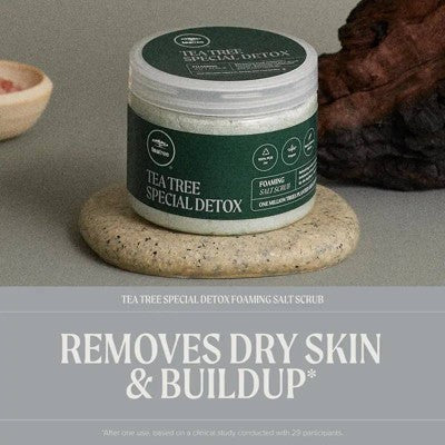 Tea Tree Special Detox Foaming Salt Hair Scrub 6.5oz - New This is Beauty US