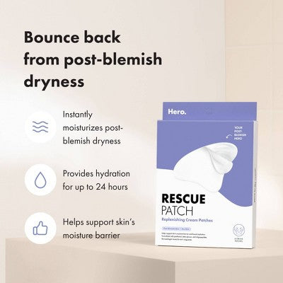 Hero Cosmetics Rescue Patch 6ct - New This is Beauty US