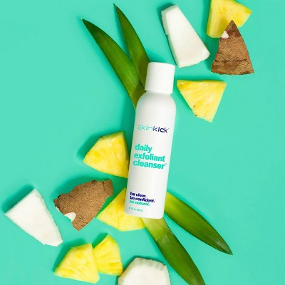SkinKick Daily Exfoliant Cleanser Fresh Scented 3oz - New This is Beauty US