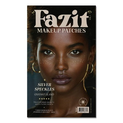Fazit Silver Glitter Freckle Makeup Patches - New This is Beauty US