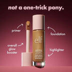 e.l.f. Halo Glow Liquid Filter Highlighter 5.5 Medium/Tan 1.06 fl oz - New This is Beauty US