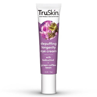 TruSkin Depuffing Longevity Eye Cream 0.5 fl oz - New This is Beauty US