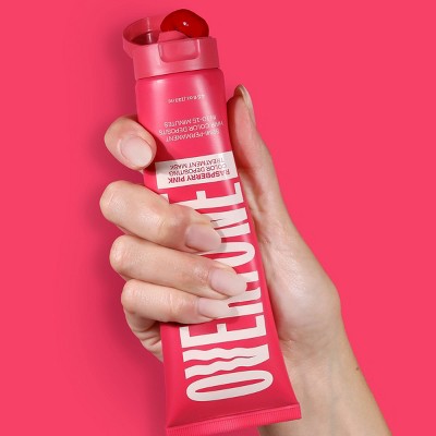 Overtone Raspberry Pink Hair Mask Semi-Permanent Hair Dye & Color Conditioner - New This is Beauty US