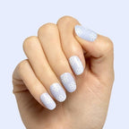 Olive & June Fake Nails S Round Floral Doodle 32ct - New This is Beauty US