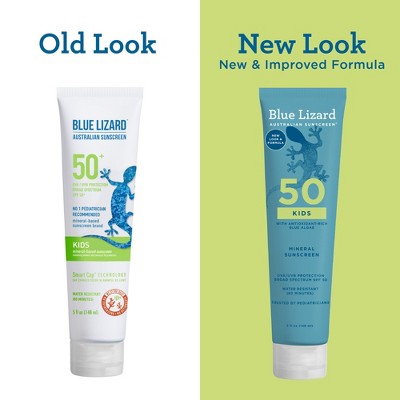 Blue Lizard Kids Mineral-Based Sunscreen Lotion SPF 50 5 fl oz - Imperfect Container This is Beauty US