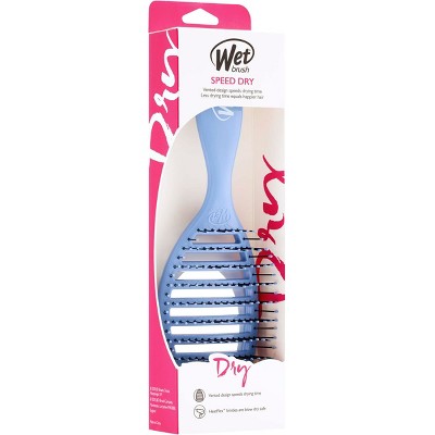 Wet Brush Speed Dry Detangler Hair Brush Solid Sky Blue - New This is Beauty US