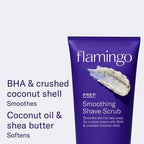 Flamingo Women's Pre-Shave Smoothing Body Scrub 7.65oz - New This is Beauty US