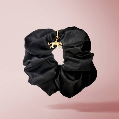 The Hair Edit Charming Ruched Ribbon Satin Scrunchie - Imperfect Box This is Beauty US