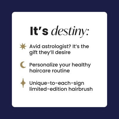 Tangle Teezer Ultimate Detangler Hair Brush Zodiac Cancer, Jun 21-Jul 22 Blue - New This is Beauty US