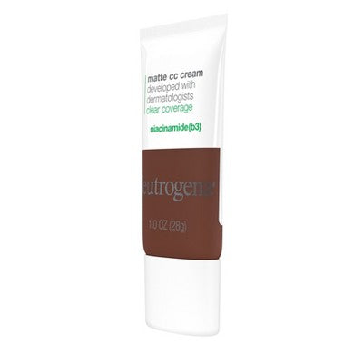 Neutrogena Clear Coverage Flawless Matte CC Cream - Full Coverage 10.0 Sienna This is Beauty US