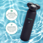 Mowbie Men's Light Treatment Rotary Shaver - New This is Beauty US