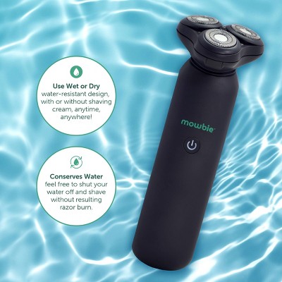 Mowbie Men's Light Treatment Rotary Shaver - New This is Beauty US