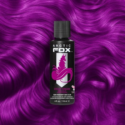 Arctic Fox Semi-Permanent Hair Color Dye Violet 4 fl oz - New This is Beauty US