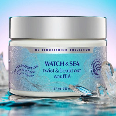 Watch & Sea This Perfection Twist & Braid Out Souffle 12 fl oz - Imperfect Container This is Beauty US