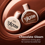 Glaze SuperGloss Color Conditioning Hair Gloss Chocolate Gleam Brown 6.4 fl oz - New This is Beauty US