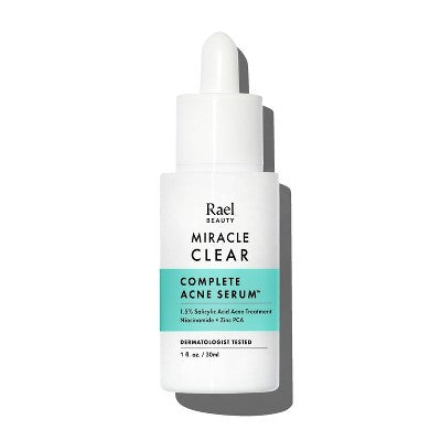 Rael Miracle Clear Complete Acne Treatment Face Serum 1oz - New This is Beauty US