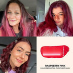 Overtone Raspberry Pink Hair Mask Semi-Permanent Hair Dye & Color Conditioner - New This is Beauty US