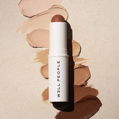 Well People Supernatural Complexion Stick Foundation + Concealer 30 Medium Tan Warm 0.28oz - New This is Beauty US