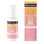 Neutrogena Invisible Daily Defense Sunscreen Face Serum SPF 60 1.7 fl oz - New This is Beauty US