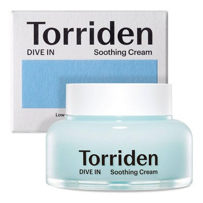 Torriden Dive-In Soothing Cream Calming; Deep Moisturization 2.7 fl oz - Imperfect Box This is Beauty US