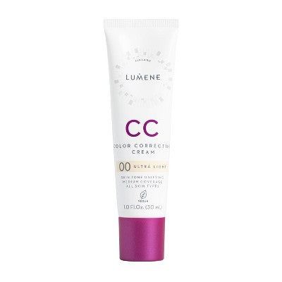Lumene CC Color Correcting Cream 00 Ultra Light 1 fl oz - New This is Beauty US